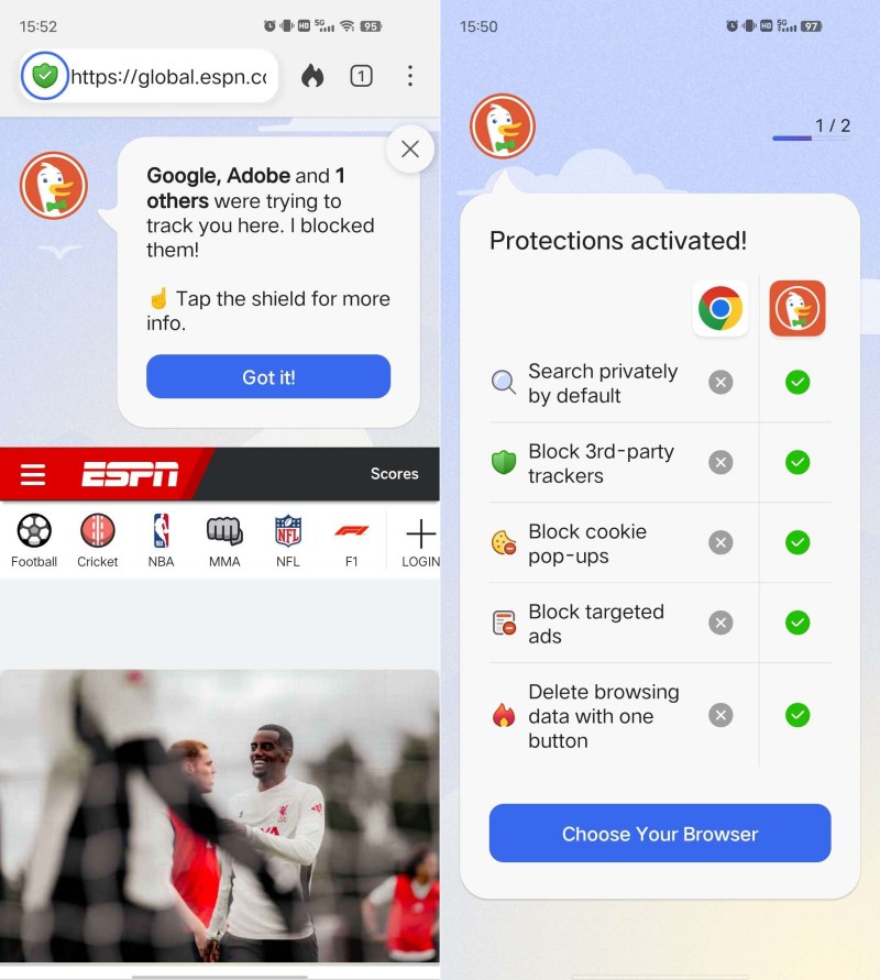 Duckduckgo全球最隐私浏览器超强引擎什么都可以搜